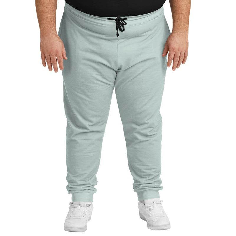 Lightened Neutral Blue-Green Joggers PLUS (BG-NE-LG) - Man Front PLUS