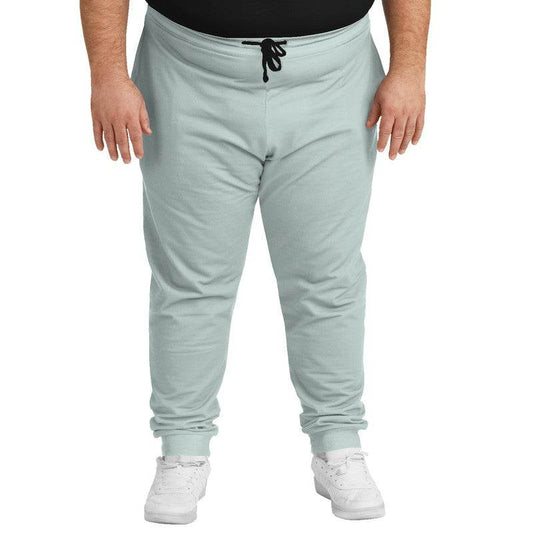 Lightened Neutral Blue-Green Joggers PLUS (BG-NE-LG) - Man Front PLUS
