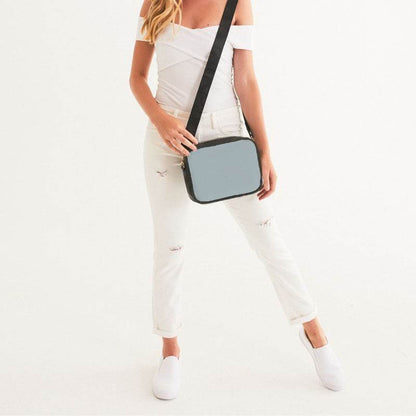 Lightened Neutral Cyan Crossbody Bag (C-NE-LG) - Woman Front
