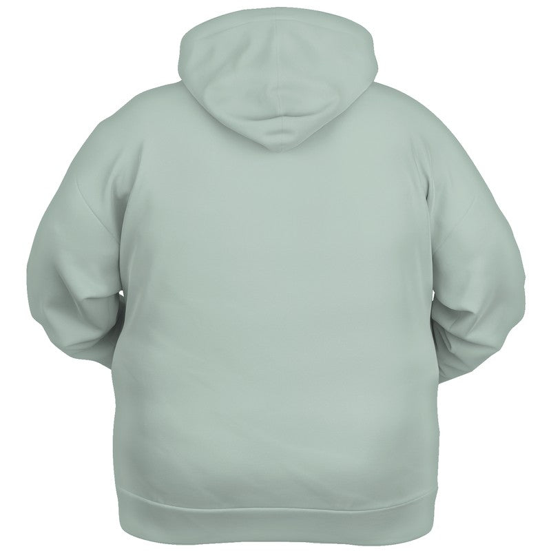 Lightened Neutral Green Hoodie PLUS (BGG2-NE-LG) - Ghost Back PLUS
