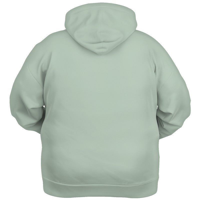 Lightened Neutral Green Hoodie PLUS (G-NE-LG) - Ghost Back PLUS