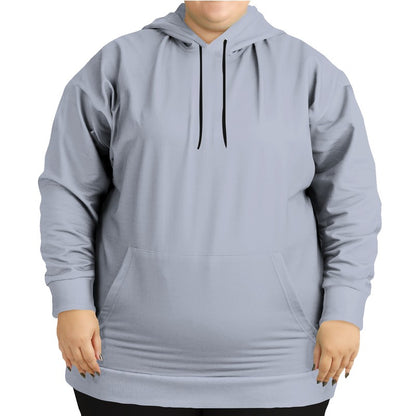 Lightened Neutral Indigo Hoodie PLUS (I-NE-LG) - Woman Front PLUS