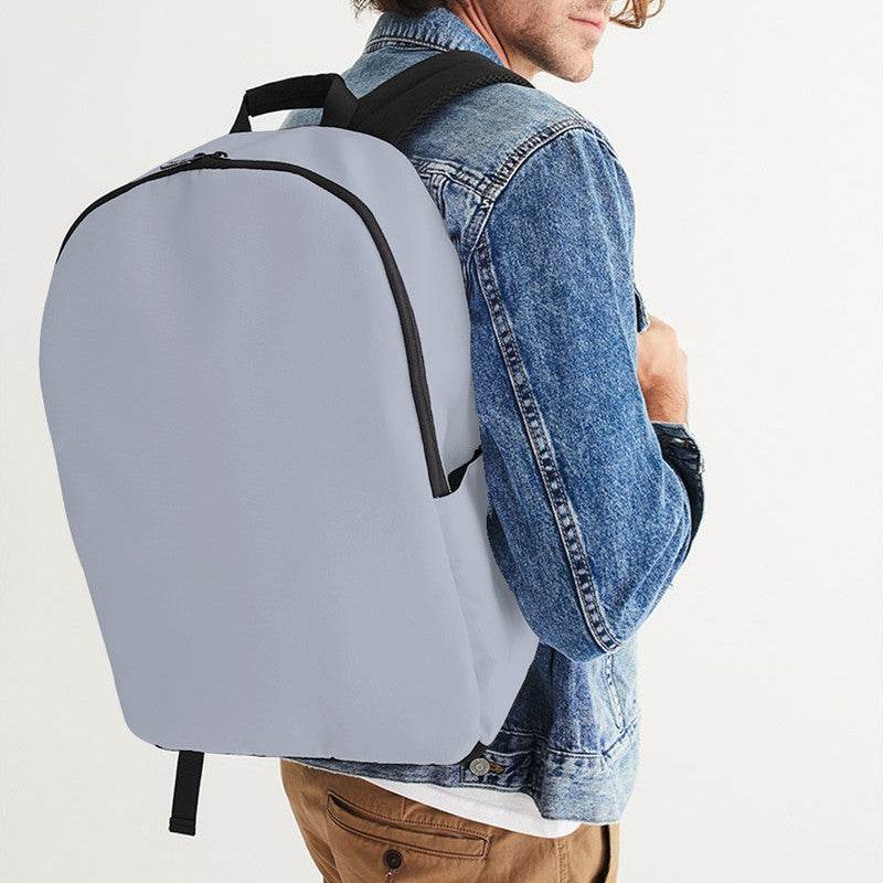 Lightened Neutral Indigo Waterproof Backpack (I-NE-LG) - Man CloseUp
