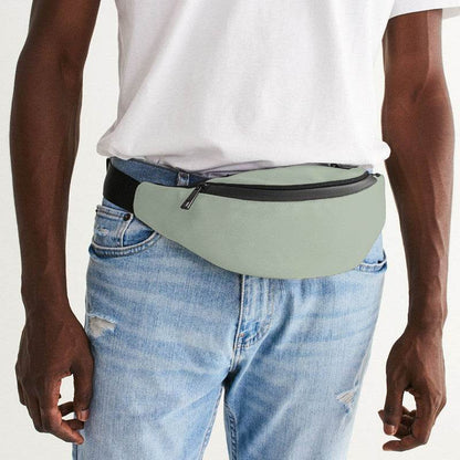 Lightened Neutral Lime Belt Bag (GL2-NE-LG) - Man Front CloseUp