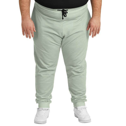 Lightened Neutral Lime Joggers PLUS (GL2-NE-LG) - Man Front PLUS