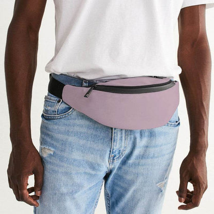 Lightened Neutral Magenta Belt Bag (PIM2-NE-LG) - Man Front CloseUp