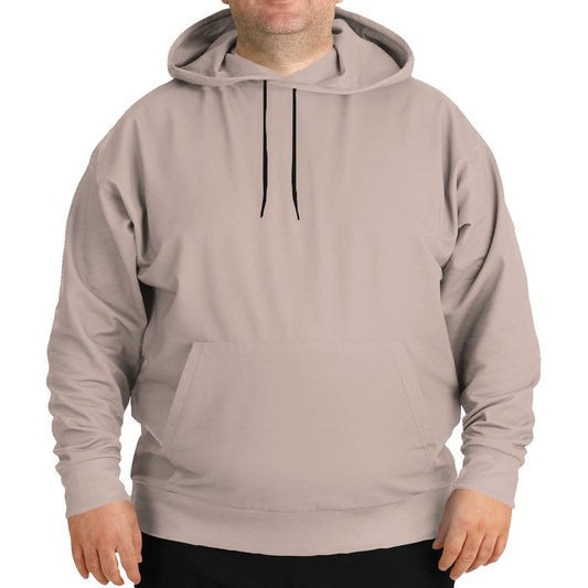 Lightened Neutral Orange Hoodie PLUS (OR2-NE-LG) - Man Front PLUS