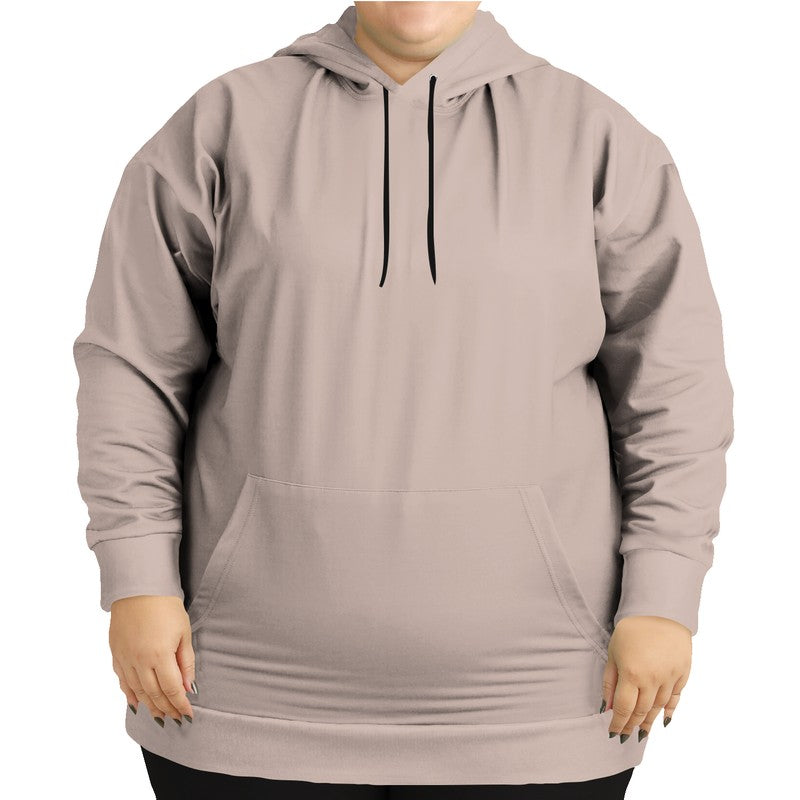 Lightened Neutral Orange Hoodie PLUS (OR2-NE-LG) - Woman Front PLUS