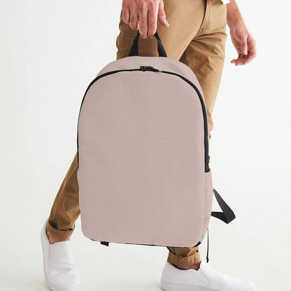 Lightened Neutral Orange Waterproof Backpack (OR2-NE-LG) - Man Holding CloseUp