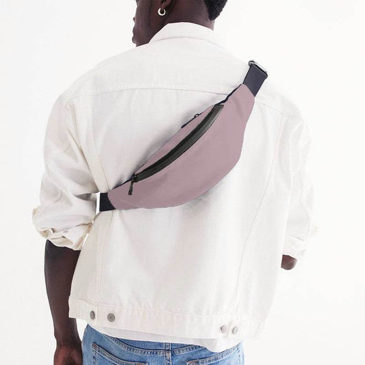 Lightened Neutral Pink Belt Bag (PI-NE-LG) - Man Back