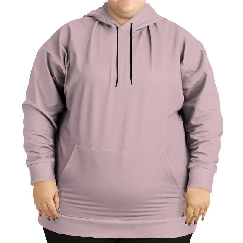 Lightened Neutral Pink Hoodie PLUS (PI-NE-LG) - Woman Front PLUS