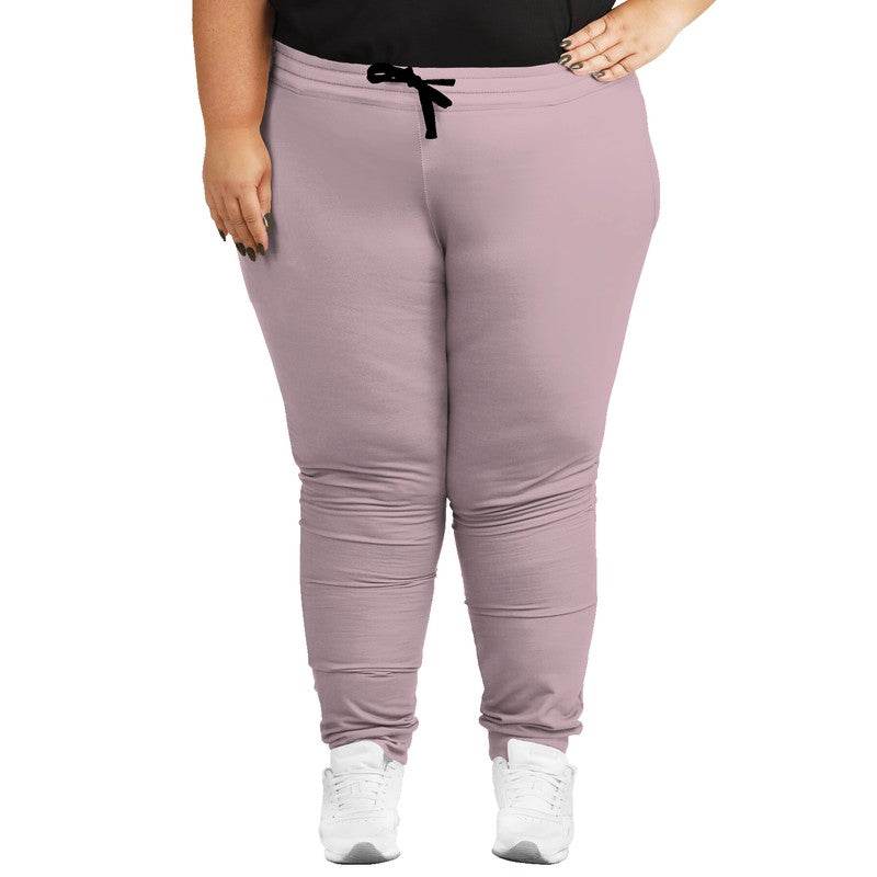 Lightened Neutral Pink Joggers PLUS (PI-NE-LG) - Woman Front PLUS