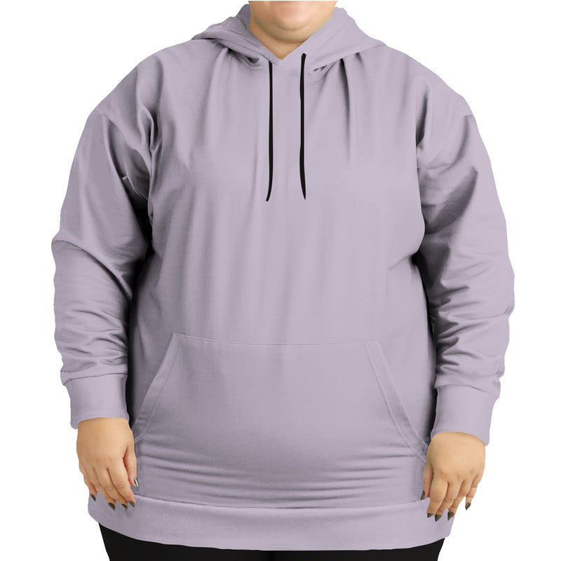 Lightened Neutral Purple Hoodie PLUS (MPU2-NE-LG) - Woman Front PLUS