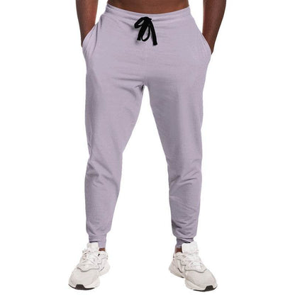 Lightened Neutral Purple Joggers (MPU2-NE-LG) - Man Front