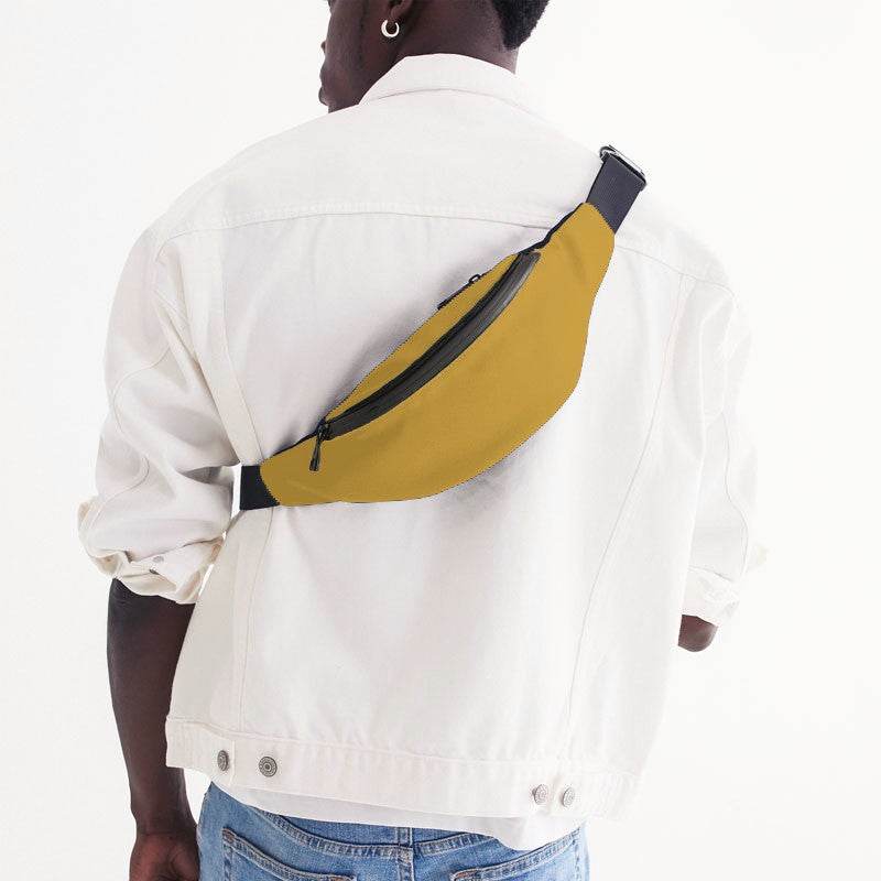 Lightning Yellow Belt Bag (YO1-CL-ME) - Man Back