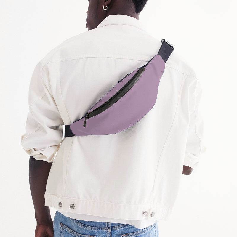 Lilac Belt Bag (M-FM-LG) - Man Back