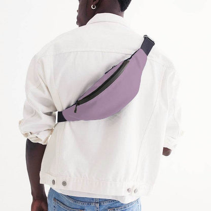 Lilac Belt Bag (M-FM-LG) - Man Back