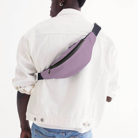 Lilac Belt Bag (M-FM-LG) - Man Back