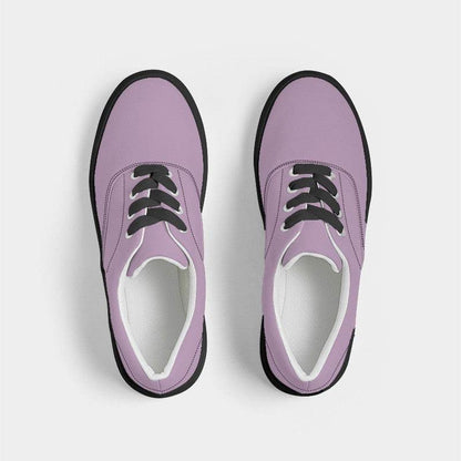 Lilac Women's Canvas Sneakers (M-FM-LG) - Top