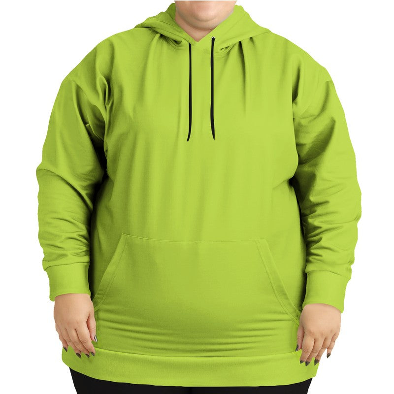 Lime Hoodie PLUS (L-BR-ME) - Woman Front PLUS