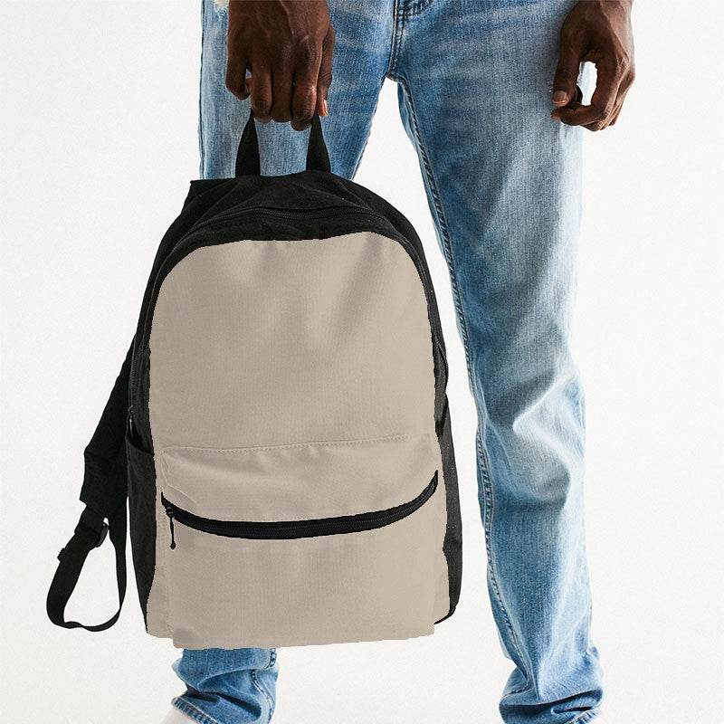 Linen Canvas Backpack (YO2-NE-LG) - Man Holding