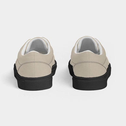 Linen Men's Canvas Sneakers (YO2-NE-LG) - Back