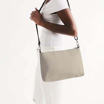 Linen Zip Pouch (YO2-NE-LG) - Side CloseUp