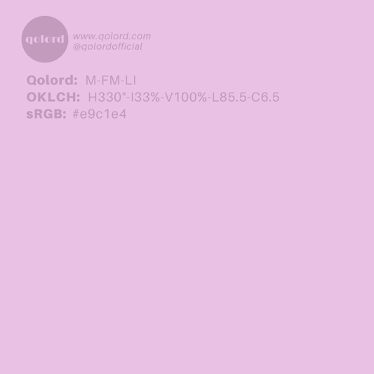 Light Fully-Muted Magenta | M-FM-LI