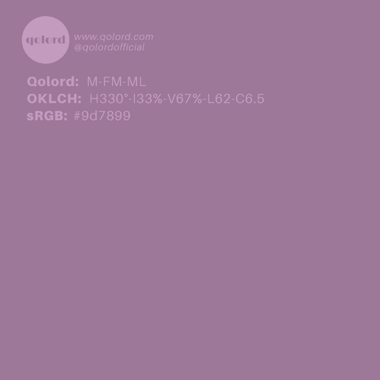 Medium-Light Fully-Muted Magenta | M-FM-ML