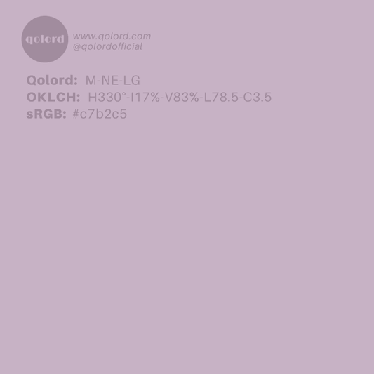 Lightened Neutral Magenta | M-NE-LG