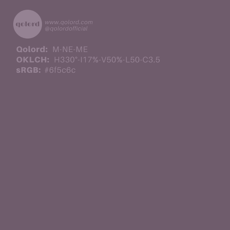 Medium Neutral Magenta | M-NE-ME
