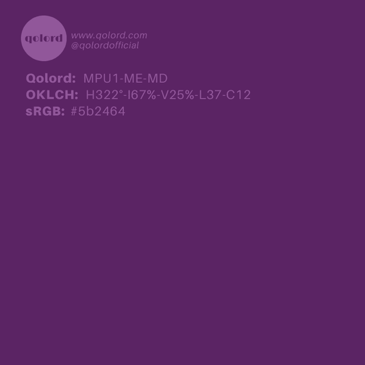 Medium-Dark Medium Purple | MPU1-ME-MD