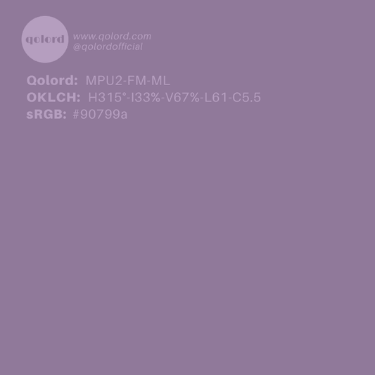 Medium-Light Fully-Muted Purple | MPU2-FM-ML