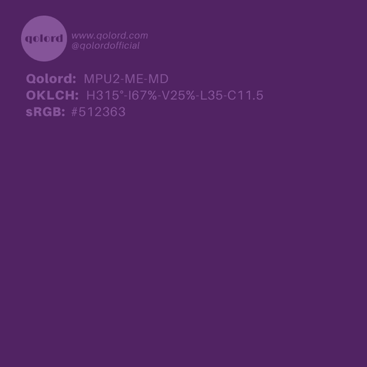 Medium-Dark Medium Purple | MPU2-ME-MD