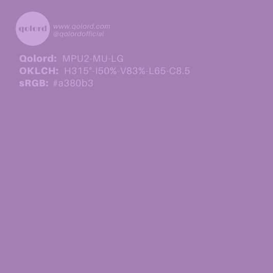 Lightened Muted Purple | MPU2-MU-LG
