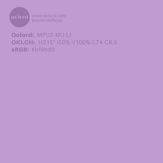 Light Muted Purple | MPU2-MU-LI