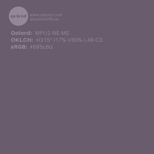 Medium Neutral Purple | MPU2-NE-ME