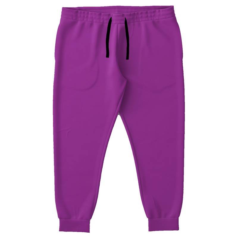 Magenta Joggers PLUS (M-BR-ME) - Front PLUS