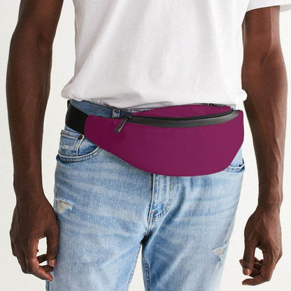 Magenta Rose Belt Bag (PIM1-ME-DE) - Man Front CloseUp