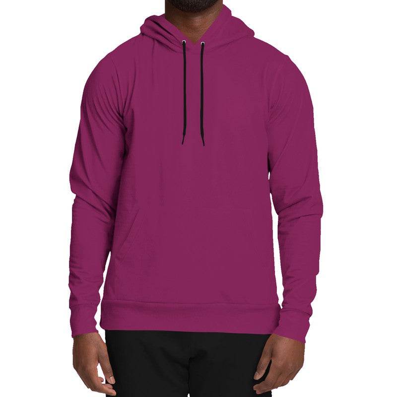 Magenta Rose Hoodie (PIM1-ME-DE) - Man Front