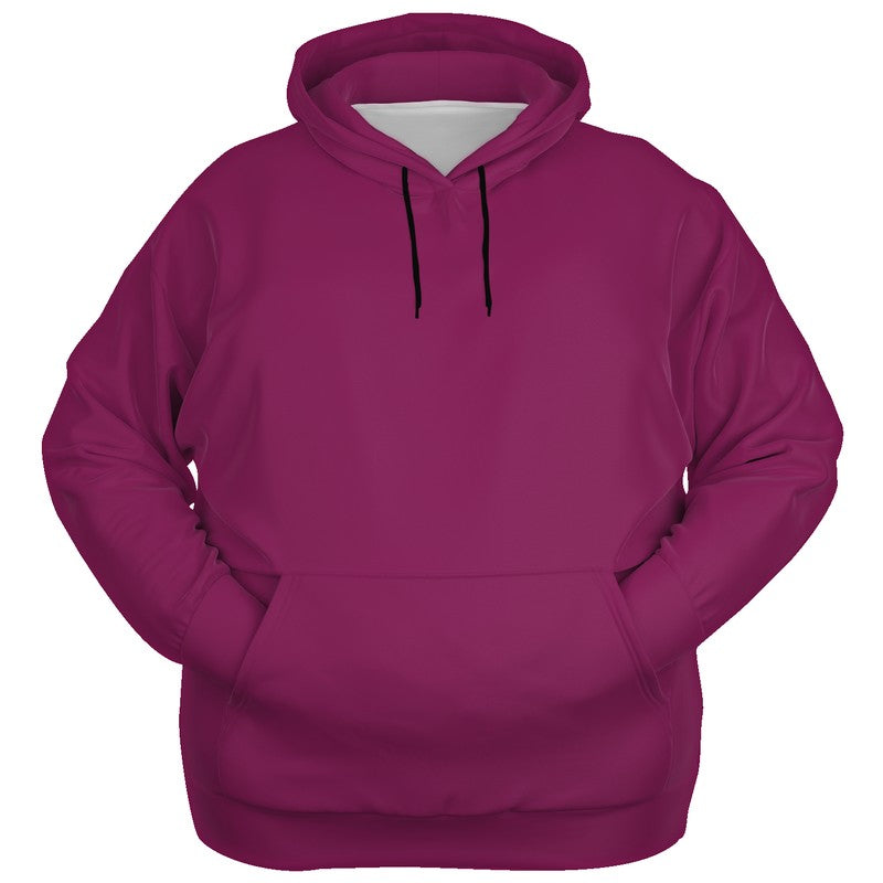 Magenta Rose Hoodie PLUS (PIM1-ME-DE) - Ghost Front PLUS
