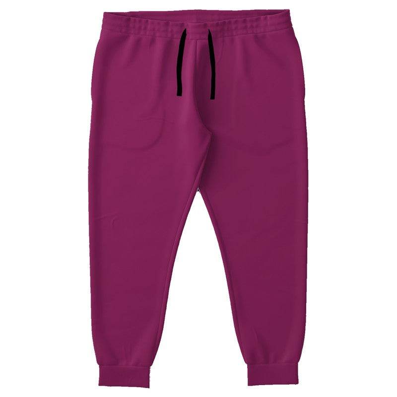 Magenta Rose Joggers PLUS (PIM1-ME-DE) - Front PLUS