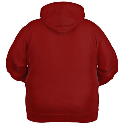 Maroon Hoodie (C0M100Y100K60) - Ghost Back PLUS