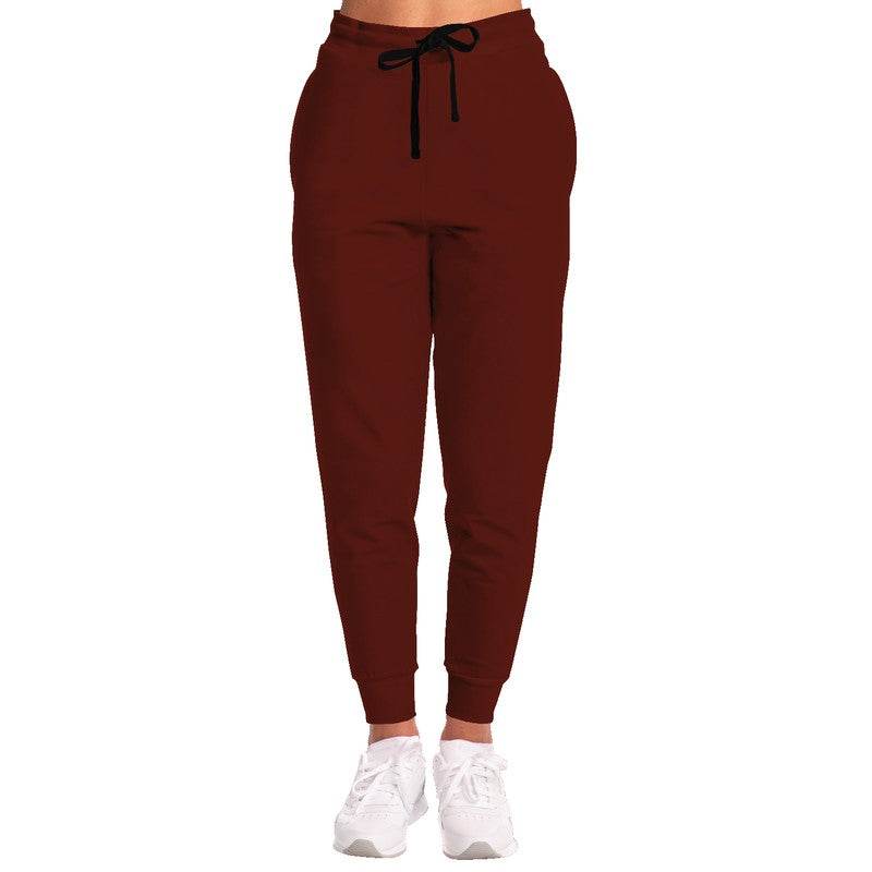 Maroon Joggers (R-MU-DE) - Woman Front
