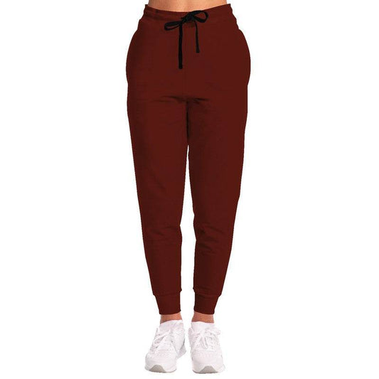 Maroon Joggers (R-MU-DE) - Woman Front