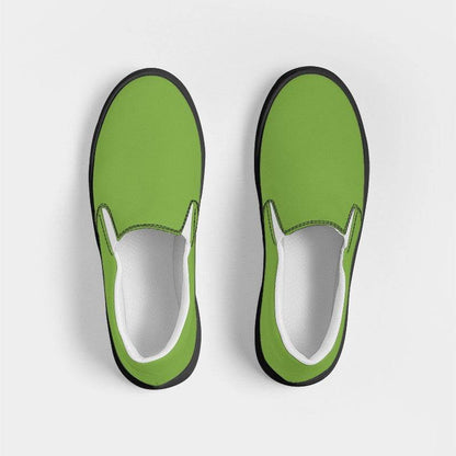 Matcha Men's Slip-On Canvas Sneakers (GL3-CL-DE) - Top