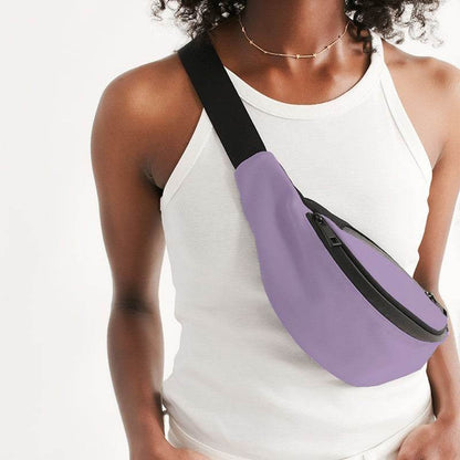Mauve Belt Bag (MPU2-MU-LI) - Woman Front CloseUp