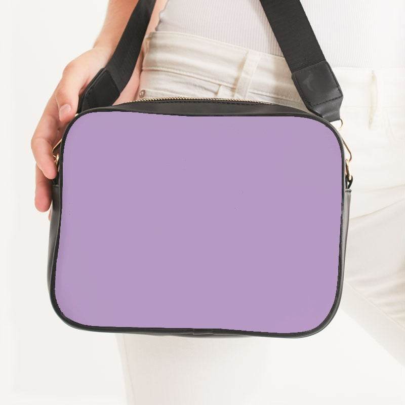 Mauve Crossbody Bag (MPU2-MU-LI) - Woman Front CloseUp