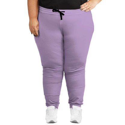 Mauve Joggers PLUS (MPU2-MU-LI) - Woman Front PLUS