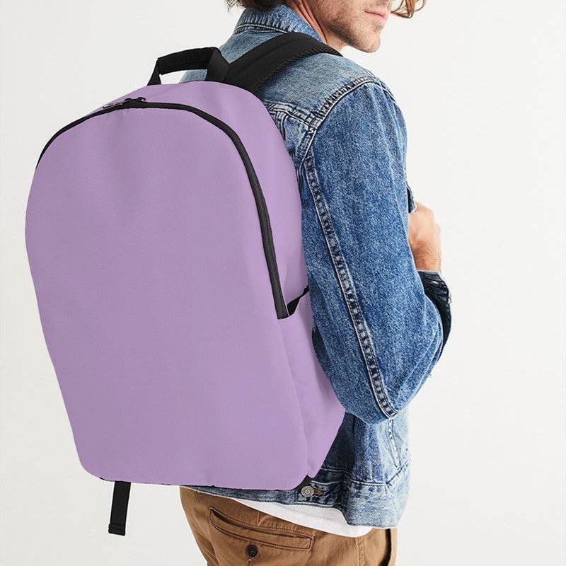 Mauve Waterproof Backpack (MPU2-MU-LI) - Man CloseUp